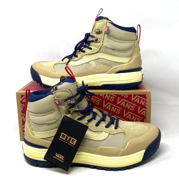 VANS UltraRange EXO Hi MTE-2 Boots Hiking Nubuck Taupe Women’s Size VN0A4BVSYUU - Picture 4 of 9